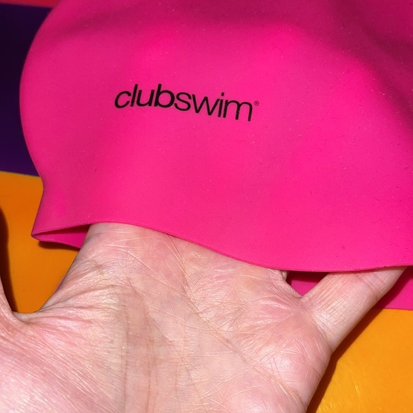 1 Silicone-type Swim cap (no longer have silver one) - Picture 2 of 2
